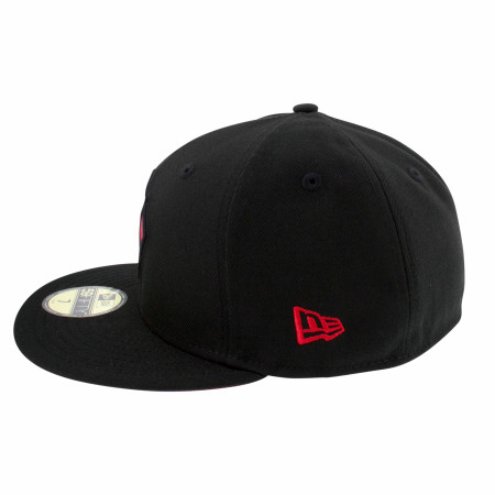 Harley Quinn Logo New Era 59Fifty Fitted Hat